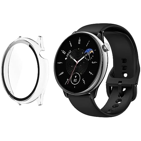 HOMTERN Crystal Clear Case for Amazfit GTR Mini Cover