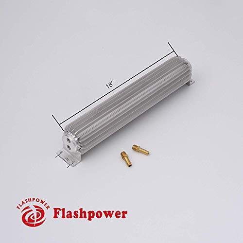 Flashpower 18" Dual Pass Aluminum Finned Transmission Coolers