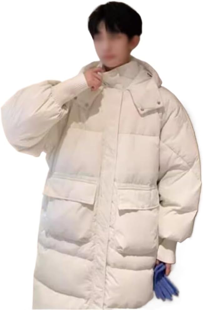 VIDI To Overcome The Thickened Warm Coat Men's Autumn And Winter Retro Medium Long Down Jacket