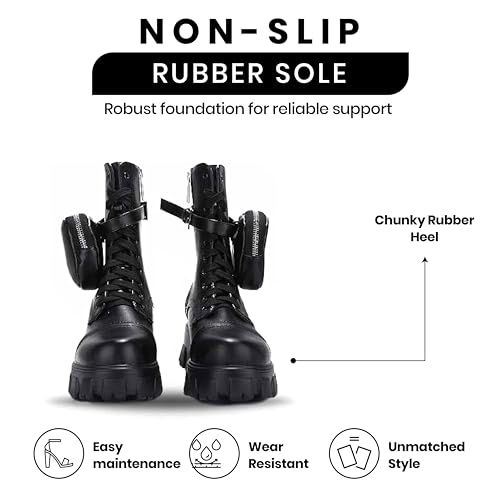 Cape Robbin Monik Round Toe Platform Block Heel Booties (Monik)4