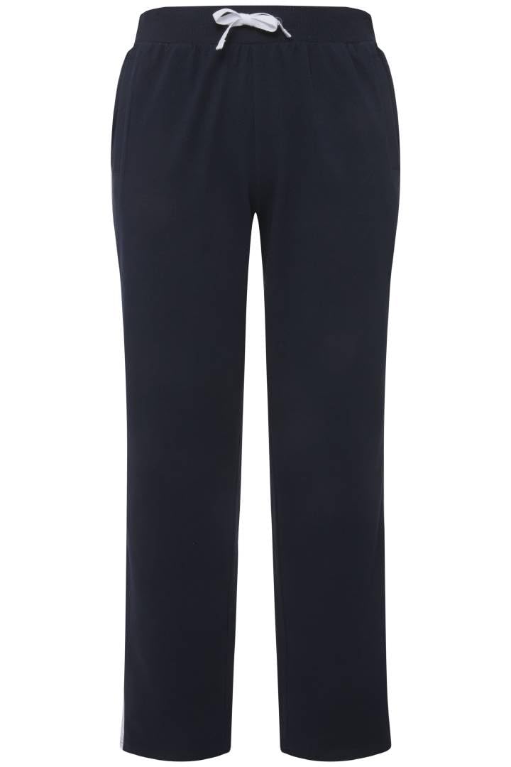 Ulla Popken Women's Jogging Bottoms, Navy, 36W x 32L