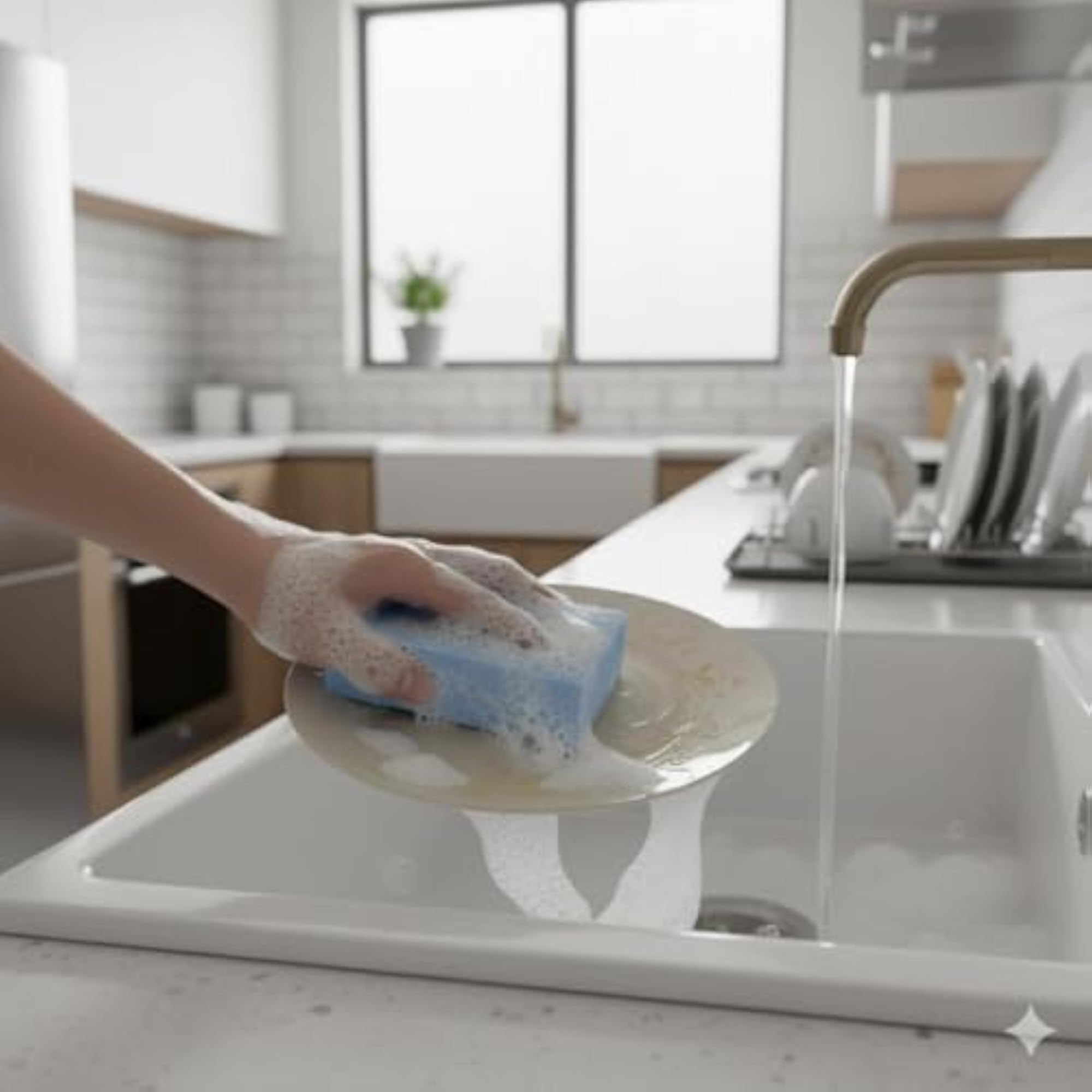 Pack 2 Super Soft Bath Sponge Scrubber for Kids & Babies