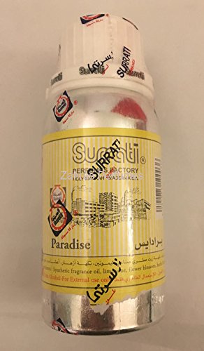 Paradise (formerly called Firdous) 90ml concentrated perfume oil by Surrati Perfumes - beautiful oriental blend of flowers, patchouli, amber, musk, spice