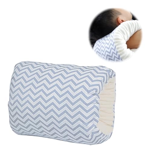 Image of Jaxbo Cozy Cradle Pillow,Soft Cotton Nursing Pillow for Breastfeeding Support，Arm Pillow for Feeding Baby Travel Portable