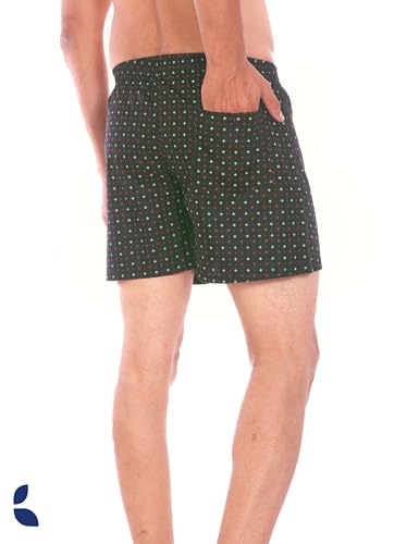 Image of Cotton Boxer Shorts for Men, Breathable, Comfortable & Lightweight (Pack of 2)