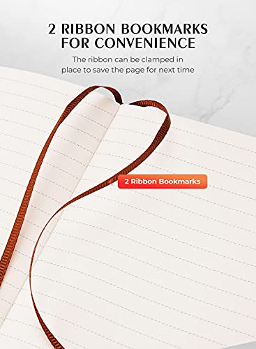 AISBUGUR Pocket Notebook, Small Notebook, Total 320 Pages 2-Pack, 3.7\" x 5.7\" Pocket Notebook (2 Pack, Brown1)