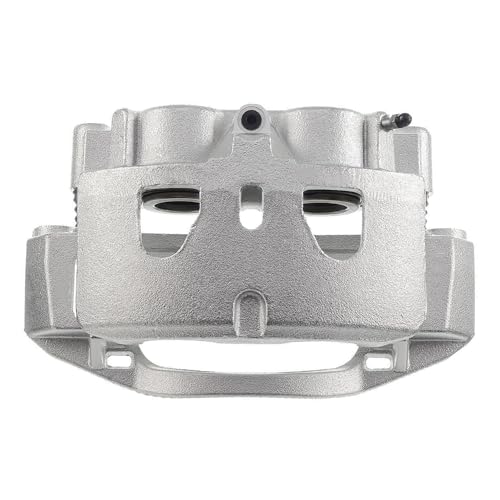 Image of Detroit Axle - 2pc Front Brake Calipers for 2011-2019 Chevy Silverado 2500 | HD 3500 HD GMC Sierra 2500 HD 3500 HD, 2016-2019 Suburban 3500 HD, Brake Calipers with Bracket Assembly Replacement
