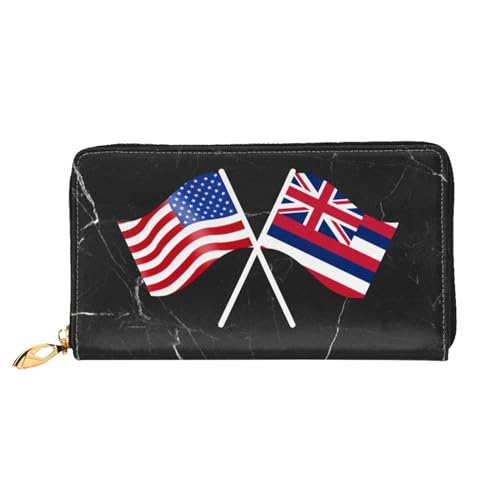 American And Hawaii Flag Wallet Card Bag2