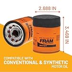 FRAM Extra Guard PH7317, 10K Mile Change Automotive Replacement Interval Spin-On Engine Oil Filter for Select Vehicle Models - Image 2