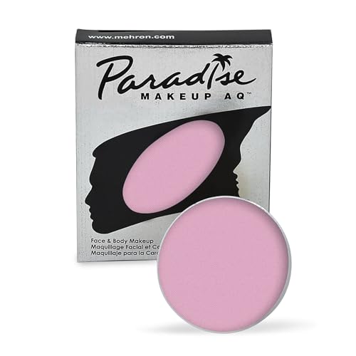 Image of Mehron Makeup Paradise Makeup AQ Refill Size | Stage & Screen Performance, Face & Body Painting, Beauty, Cosplay, and Halloween | Water Activated Face Paint, Body Paint .25 oz (7 ml) - Pastel Mauve