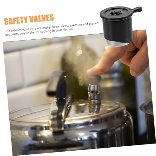 Conjunto de válvula de escape para olla a presión, piezas de repuesto para liberación de seguridad, accesorios para bloque de protección miniatura 6