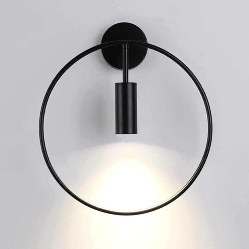 JYBNBBE Wall Sconces for Bedroom Linear Wall Light E27 Industrial for Bedroom Bedside Living Wall Mounted Lamp,Tricolor Light