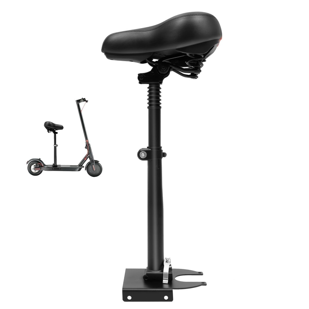50-68cm Sedile per monopattino elettrico pieghevole, Sella ammortizzatore
