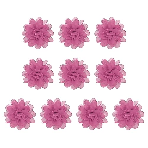 PATIKIL 3.9" Chiffon Flowers