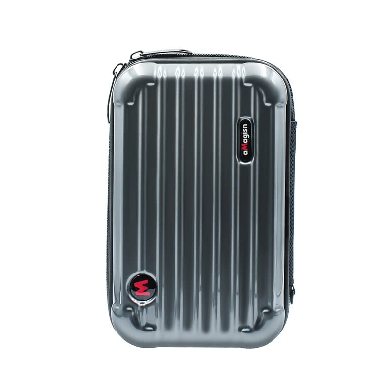 Sac de transport pour Insta360 X4 pochette de rangement grise compacte rigide
