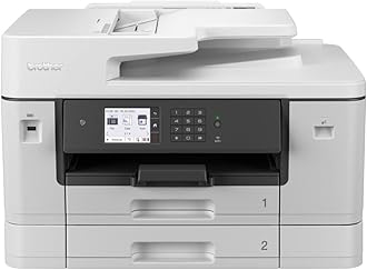 BROTHERMFC-J6940DW Wireless Colour Inkjet Printer, A3 3-1 (Print/Copy/Scan), Wi-Fi/USB/NFC, A4, 500 sheets, UK Plug