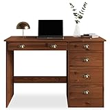 bureau pin blanc Style authentique et naturel pour une ambiance traditionnelle et chaleureuse dans votre intérieur, ce meuble trouvera sa place dans votre bureau, votre chambre ou celle de vos enfants!