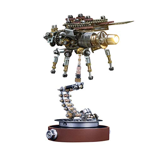 Rompecabezas de metal Hornet kit de construcción 3D de acero para adultos