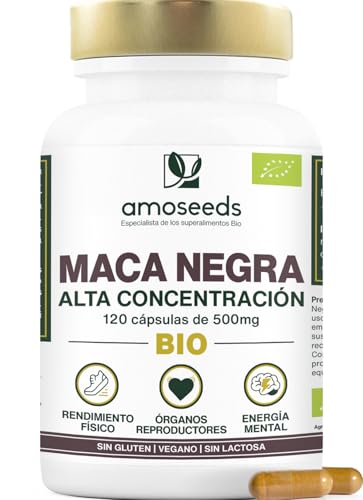 Maca Negra BIO Andina, 120 cápsulas