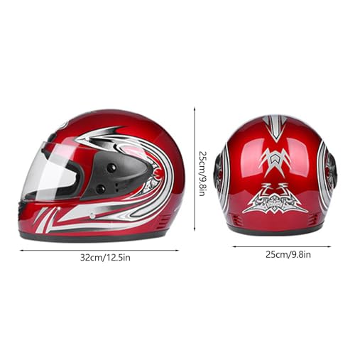 Casco de cara completa ligero con engranaje protector para adultos 2
