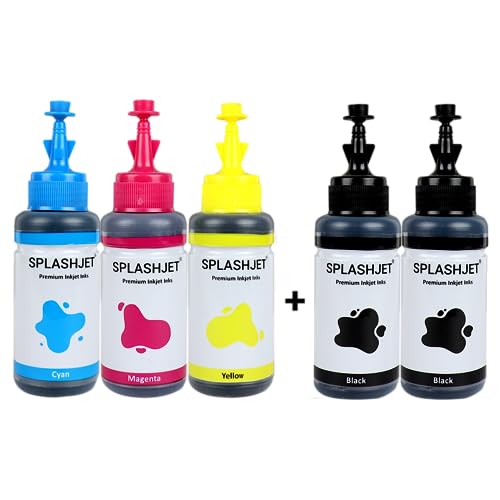 Splashjet T664 Compatible Refill Dye Ink for Epson L130, L360, L380, L361, L565, L210, L220, L310, L350, L355, L365, L385, L405, L455, L485, L605,... - Image 2