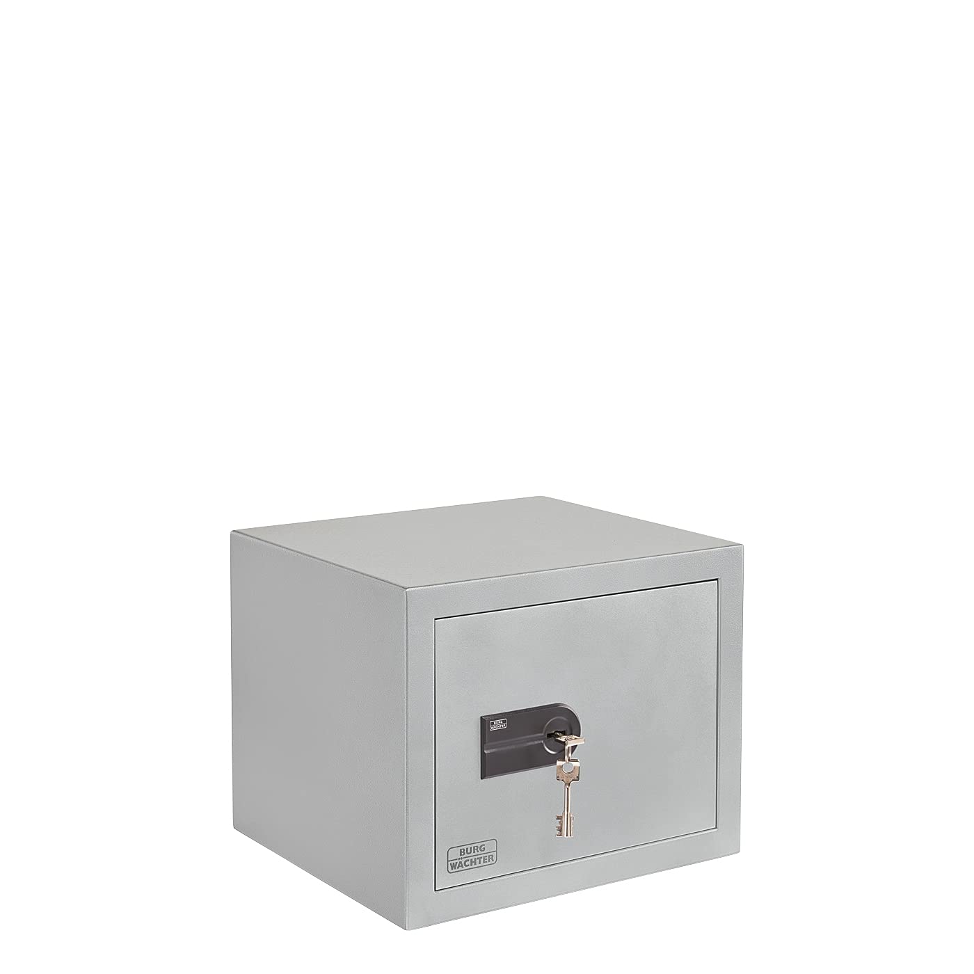 BURG-WÄCHTER Coffre-fort pour mobilier avec clé, Karat, Anti-feu, Degré de résistance 0 (N), testé VdS, 25,80 l, 48,0 kg, MT 640 K, Gris