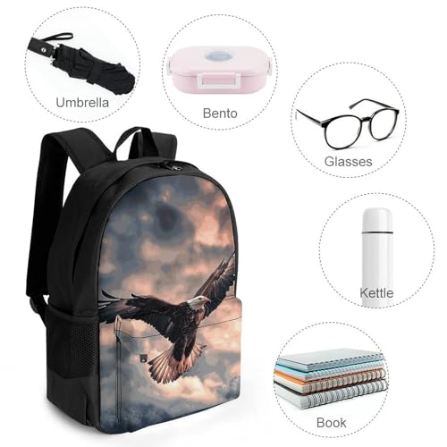 Mochila deportiva casual ligera unisex para senderismo miniatura 4