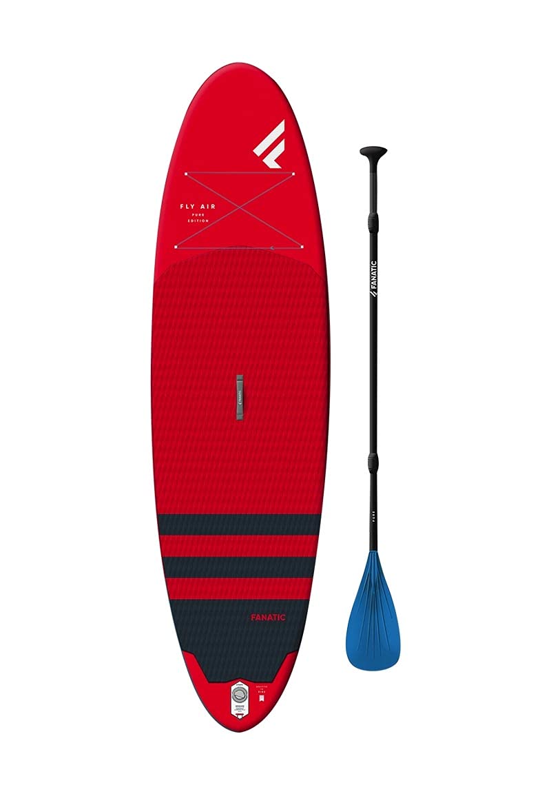 Fanatic FLY AIR 10,8 SUP 2023 red inkl. PURE ADJUSTABLE 3-Piece Paddel