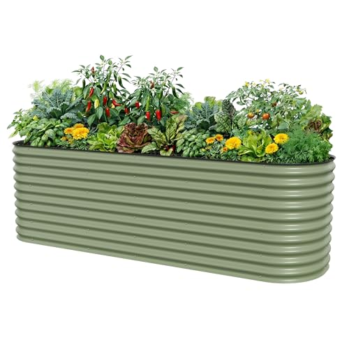 32 Tall Modular Metal Garden Bed Kit