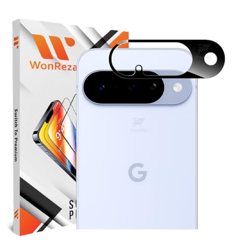 Image of Pack 1- Back Camera Glass Protector for Google Pixel 10 5G [3D Premium] Camera Glass Protector (Black)