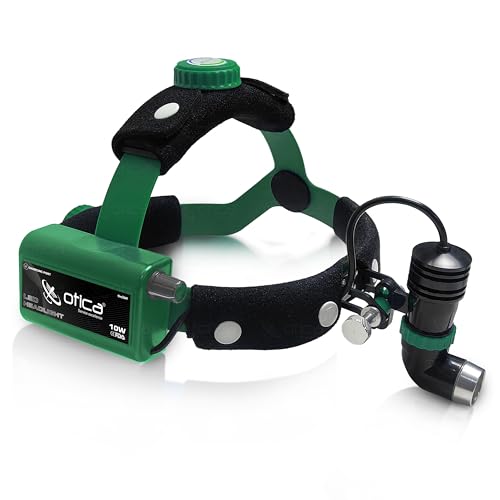 Image of OTICA 10 Watt ENT Surgical LED Headlight for Doctors Hospital and Multi Purpose (Adjustable Focus of Light)