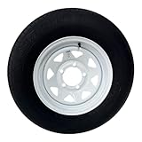TRAILQUEST RADIAL TRAILER TIRE ON RIM