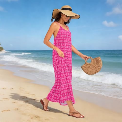 Robe spaghettis douce pour la peau et fluide à dos nu bas