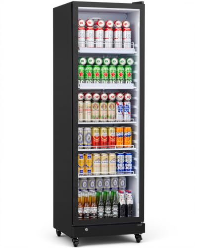 Image of BODEGACOOLER 14.1 Cu.Ft Commercial Beverage Refrigerator Glass Door Display