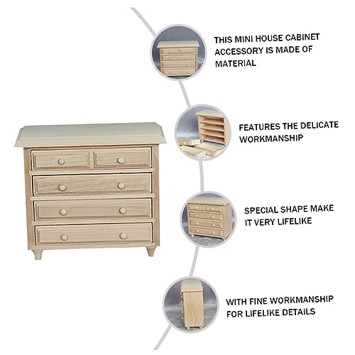 Toyvian 1Pc Mini Móveis Modelo Miniatura Móveis Mini Casa De Bonecas Mini Acessórios Móveis Infantis