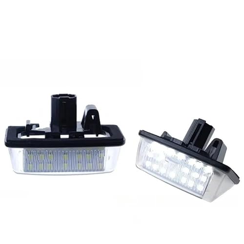 Car License Number Plate Lámpara 2 Luces LED Para Matrícula Para Toyota Para Alphard Para Wish Para Noah/para Voxy Para Estima Para Caldina Luz La Placa MatríCula Trasera