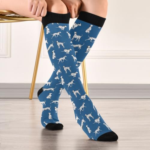 Image of Fisyme Socks for Women Men Warm Comfort Athletic Crew Running Hiking Cycling Compression Socks