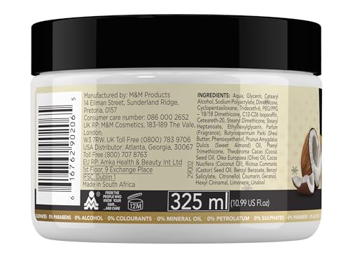 SofN'Free - Coconut & Jamaican Black Castor Oil Curling Crème for revived frizz-free curls, 325ml - Image 3