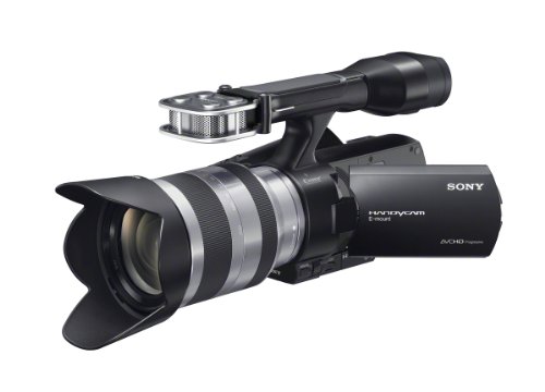 Image of Sony NEX-VG20 Handycam E-Mount Camcorder 16.1 Megapixel with 18-200mm Interchangeable Lens CMOS Sensor AVCHD Quality 3-Inch Screen Black (Renewed)