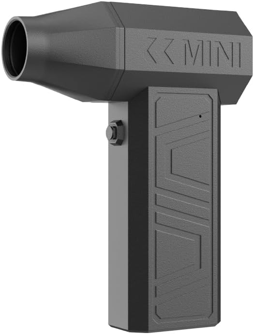 [Cordless Air Duster] 90000 Cordless Electric Compressed Air Duster | Mini Turbine Fan, Violent Fan for Keyboard Computer Cleaning, No Cans Required, Jet Dry Blower for Home and Car