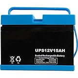 EBC 12V 15Ah Battery kit Compatible with/ Replacement for Peg Perego Polaris, Case, New Holland,...