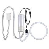 Mini Wasserpumpe, 5V Wasserpumpe Selbstansaugende mit 3 m PVC Schlauch & Edelstahlfilter, Klein Selbstansaugende Pumpe USB-Betriebene Vakuumpumpe Elektrische Mini Pumpe Wasser für Aquarien