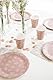 Folat 24996 Baby Shower Deko, Babyparty, Rosa, WeißTrinkbecher - Blooming Baby Girl - 250 ml - 8 Stück