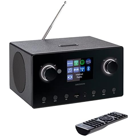 MEDION P85444 2.1 Internetradio mit Subwoofer schwarz Cover