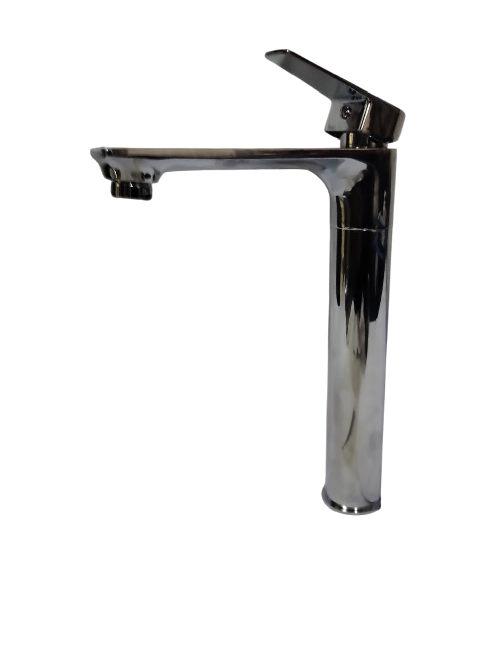 Brass Single Lever Basin Mixer 12" | Bathroom Wash Basin Mixer Tap | Basin Tap | Silver