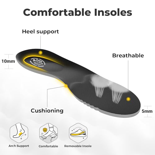 Image of FitVille Extra Wide Sneakers for Men with Wide Toe Box, Lightweight Trail Running Shoes for Workout Gym Cross Training Shoe Fashion Casual Sneaker