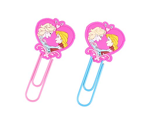 Clipes Grande Frozen, Disney, Clipes Grande Frozen DYP-202, Estampa Frozen, pacote de 2