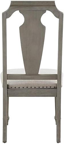 Miniatura 6 de Acme Furniture Zumala - Silla auxiliar (lino y roble desgastado en color beige