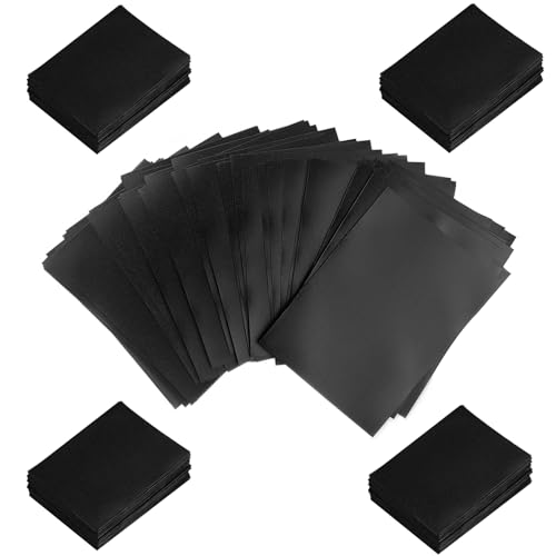 Gentpovth Bustine Protettive 66 * 91mm Card Sleeves Compatible, 200 pezzi Fodero per Carte da Gioco Collezionabili in Plastica, Protective Sleeves Maniche di Carta per Sports Game