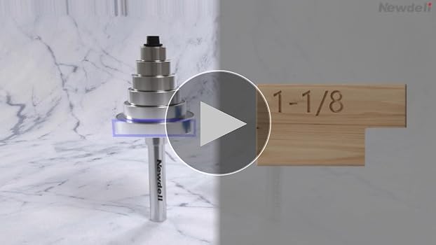 RABIページ Newdeli 1/4 Inch Shank Rabbet Router Bit 1/4